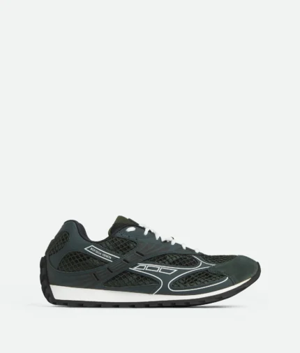 Bottega Dark Green Orbit Sneakers
