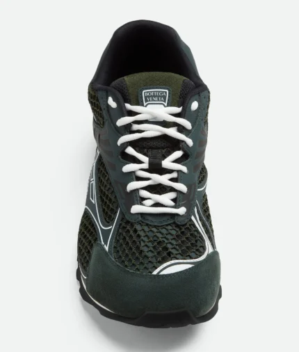 Bottega Dark Green Orbit Sneakers