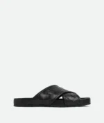 Bottega Veneta Black Tarik Sandals