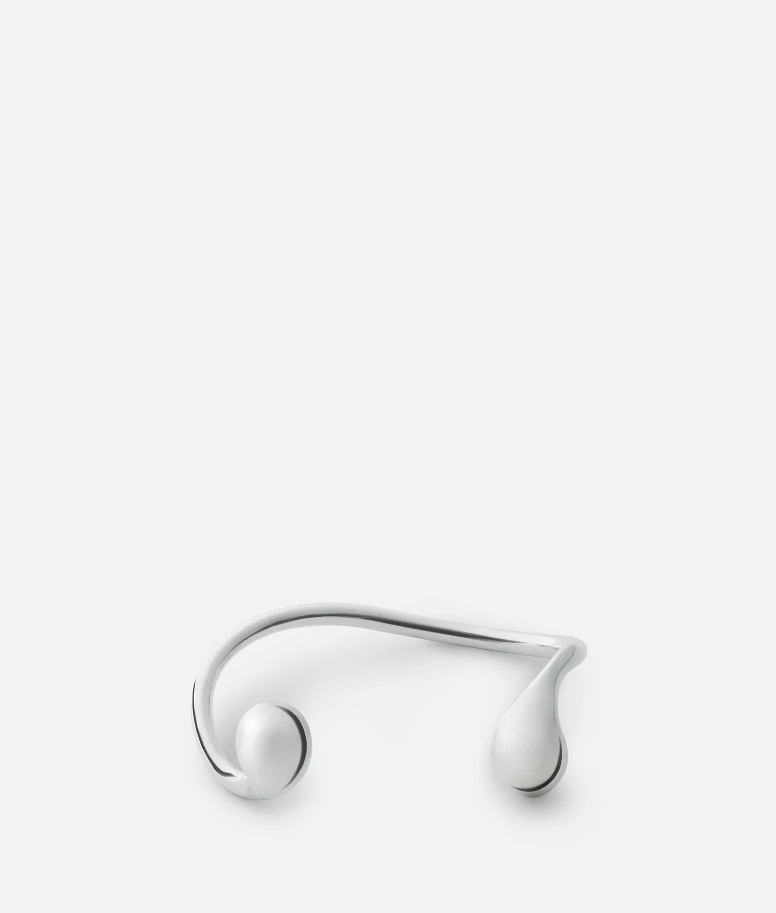 Bottega Veneta Cuff Bracelets Silver (1) Bottega Veneta Cuff Bracelets Silver