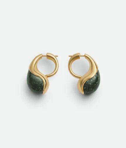 Bottega Veneta Drop Marble Earrings