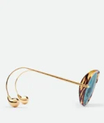 Bottega Veneta Drops Aviator Sunglasses