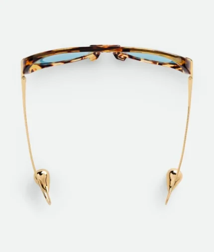 Bottega Veneta Drops Aviator Sunglasses