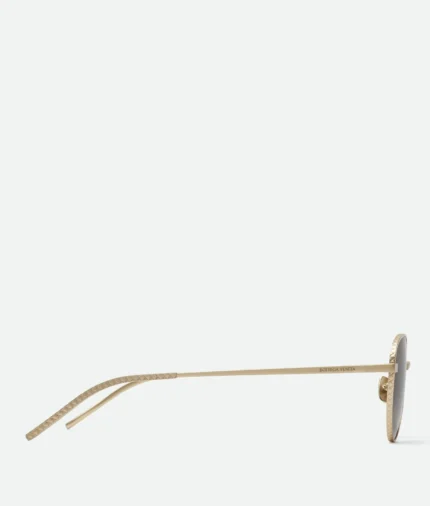 Bottega Veneta Intrecciato Panthos Sunglasses