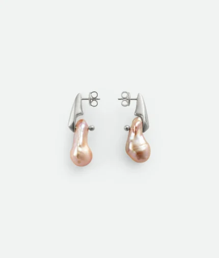 Bottega Veneta Large Pearl Earrings