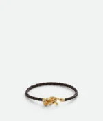 Bottega Veneta Leather Knot Bracelets