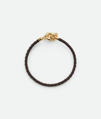 Bottega Veneta Leather Knot Bracelets