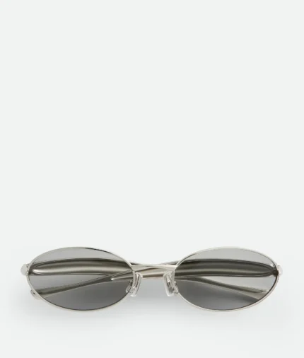 Bottega Veneta Sardine Oval Sunglasses