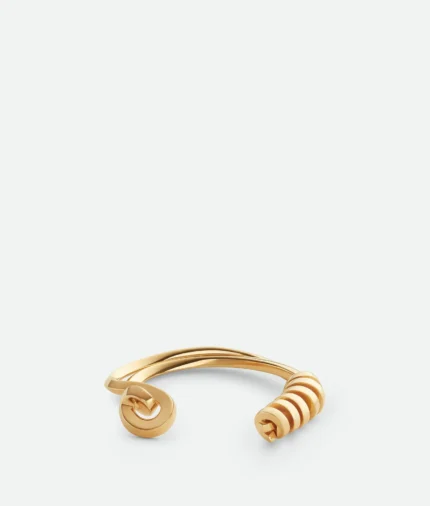 Bottega Veneta Twist Cuff Bracelets